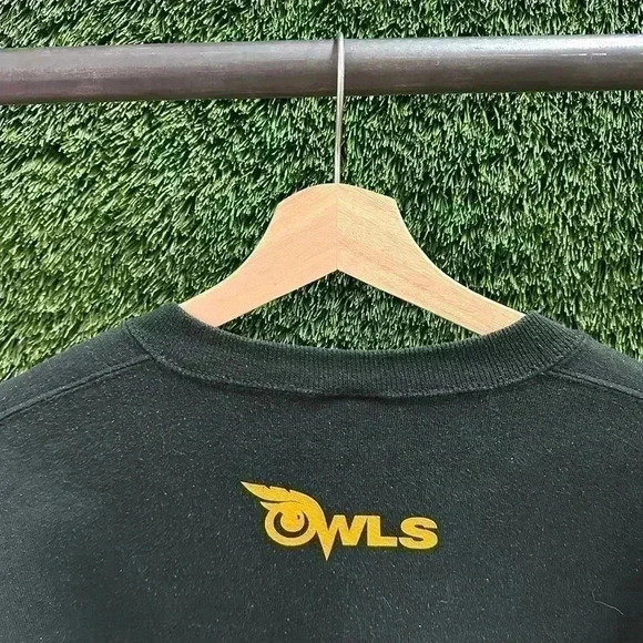 Vintage Russell Athletic KSS Spellout Black Crewneck  Medium - Picture 5 of 7